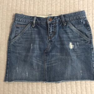 Express X2 Denim Skirt